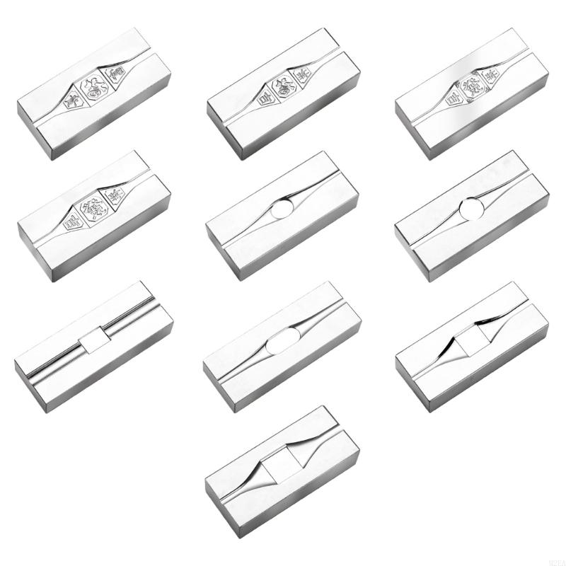 Jewelry Making Anvil - 2025 新しい頑丈な構造のスチール溝ツール、ジュエリー製作タスク用、長時間の使用を保証します
