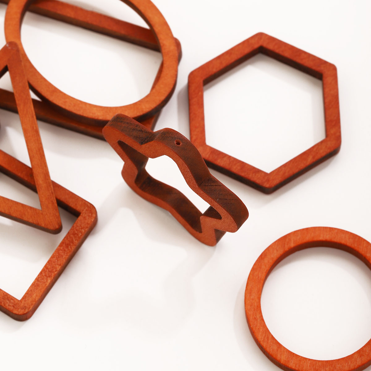 10 個木製ハートスクエアシリコンモールド DIY ジュエリ - Jewelry Making Resin のレビューと価格