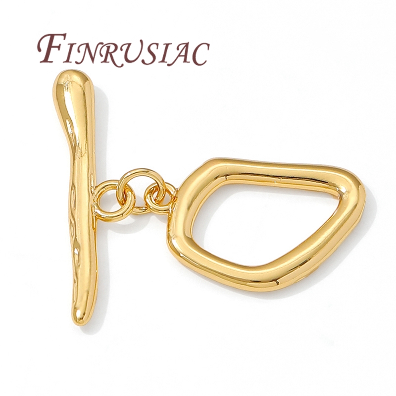 2/4/6 個のロジウムメッキトグルクラスプ、ジュエリー作成 - Toggle Clasp Gold のレビューと価格
