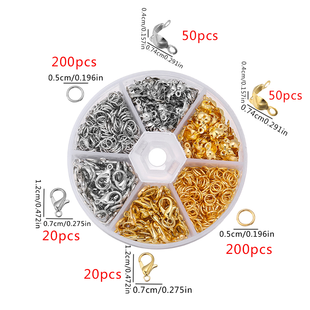 540 個ステンレス鋼ロブスタークラスプビーズファスナージュ - Jewelry Making Beads のレビューと価格