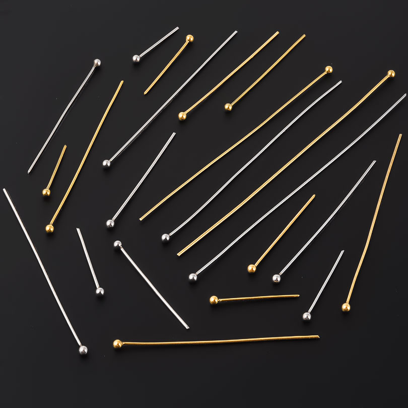 50 ピース/ロット 18 18k ゴールドメッキボールヘッ - Jewelry Making Drill のレビューと価格