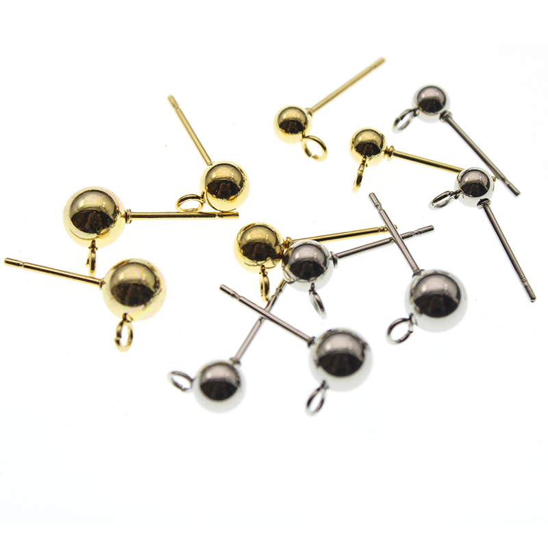外科用ステンレス鋼のイヤリング,女性用イヤリング,バックル付 - Jewelry Making Set のレビューと価格