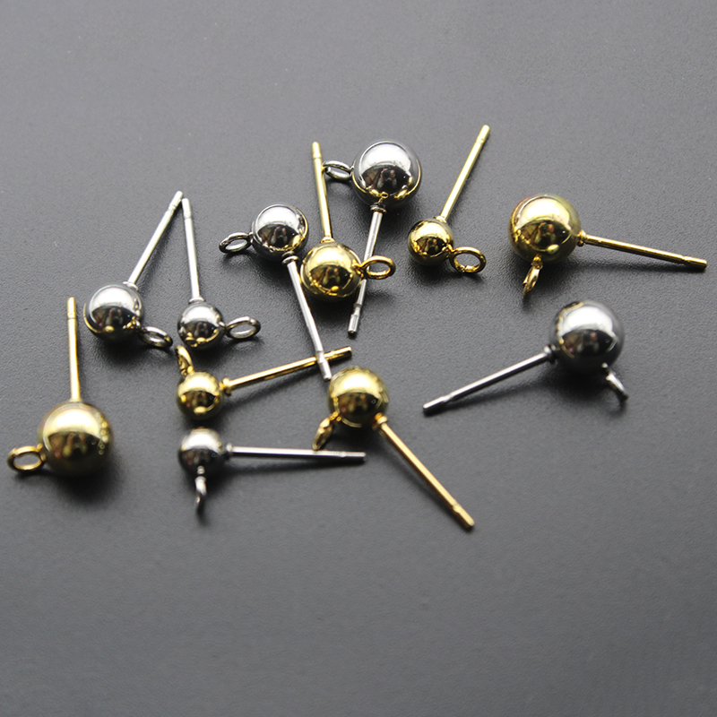 外科用ステンレス鋼のイヤリング,女性用イヤリング,バックル付 - Jewelry Making Set のレビューと価格