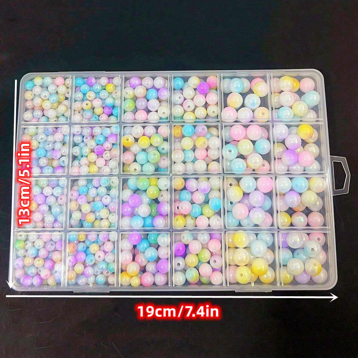 800個/24グリッドセットボックス 6mm/8mm/10m - Jewelry Making Set のレビューと価格