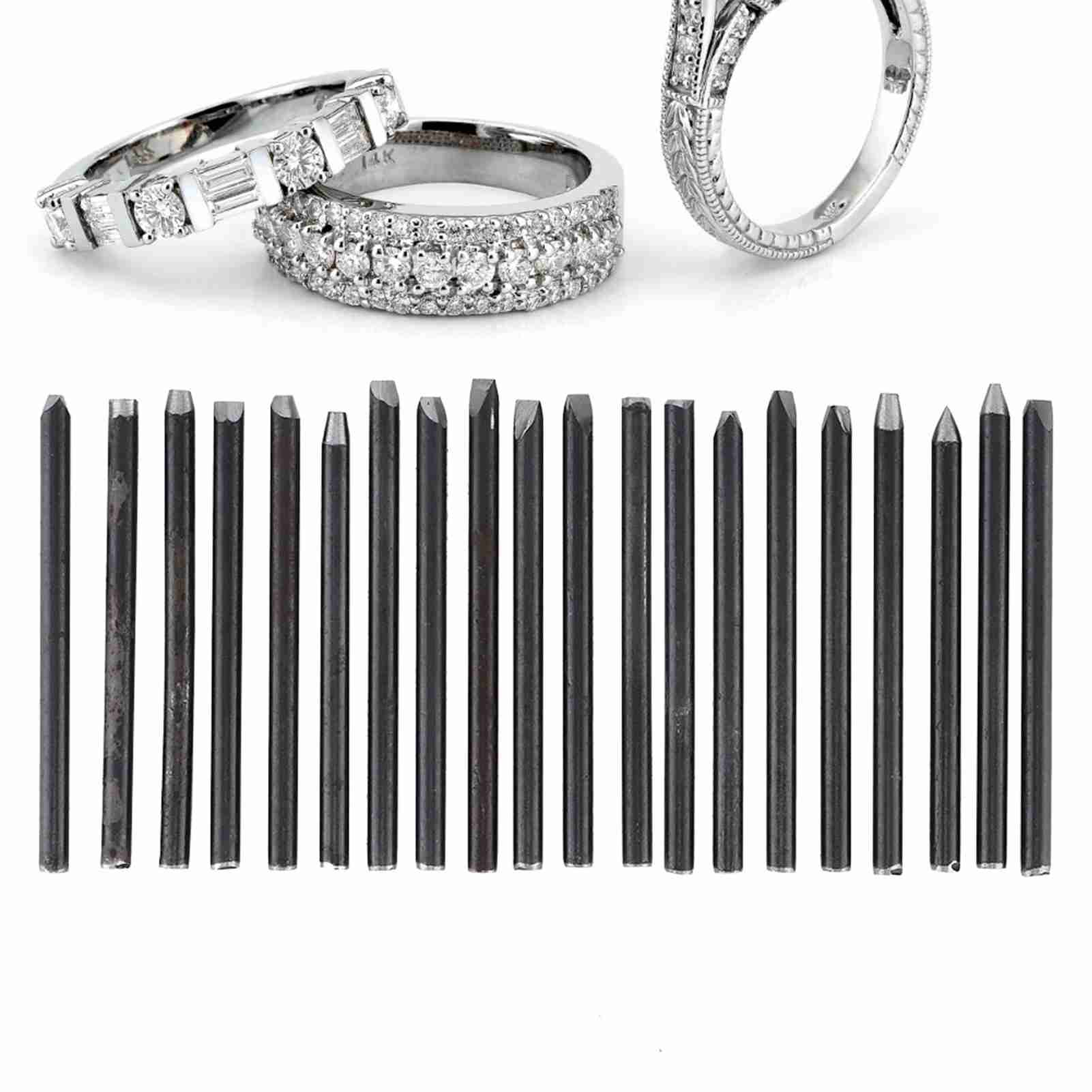 16個/20個組 アンビルチゼル機器キット ジュエリー加工用 - Jewelry Making Anvil のレビューと価格