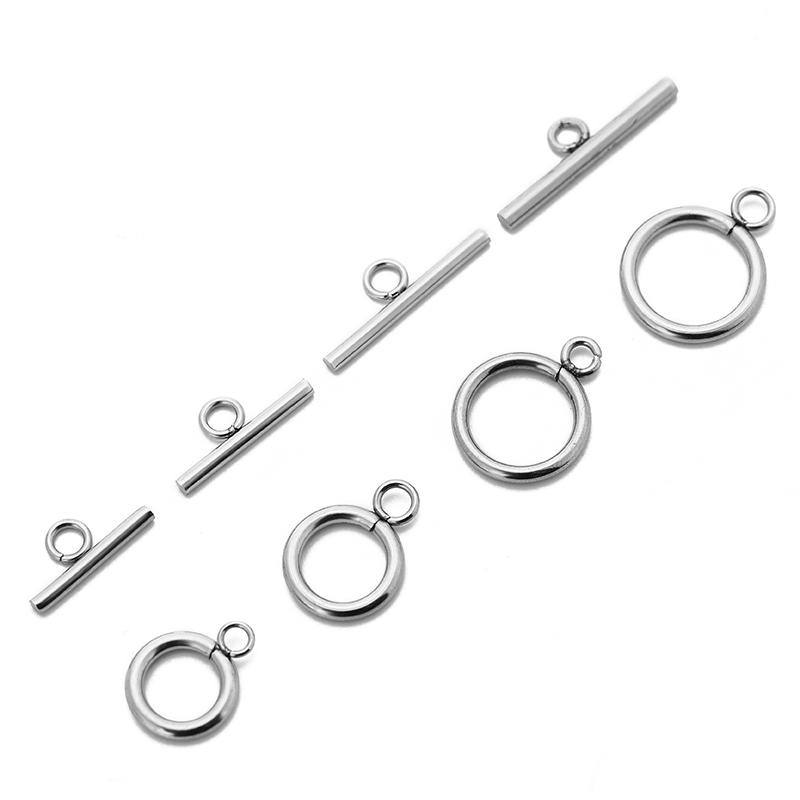 ステンレス鋼のトグルクラスプ,ネックレス,ブレスレット,金メ - Toggle Clasp Gold のレビューと価格