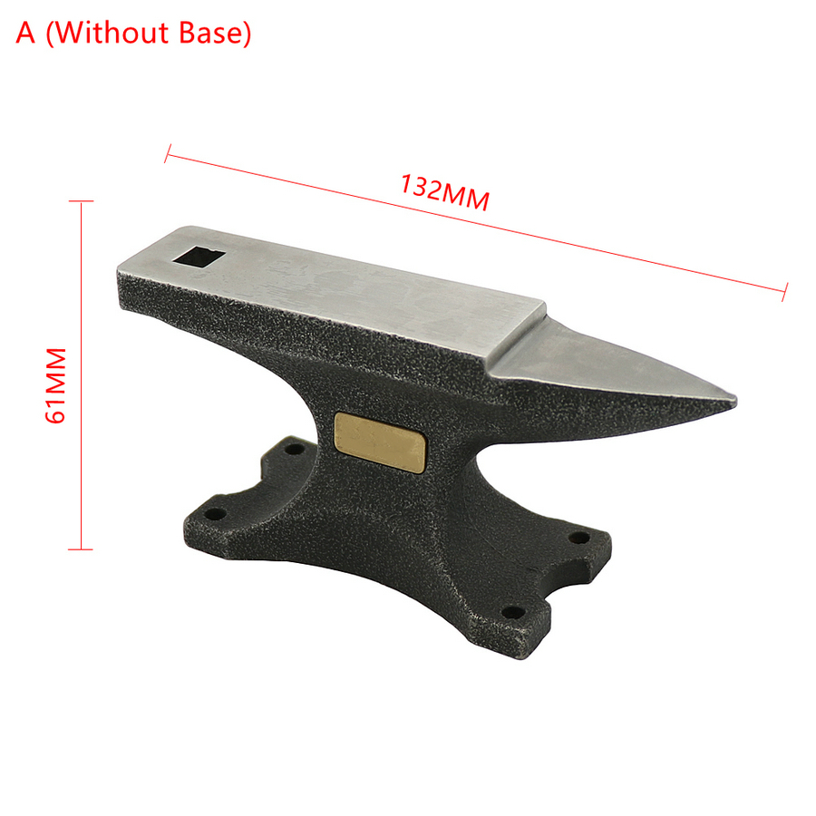合金鋼成形作業面ベンチツール、ウォールナットベースの金属ビー - Jewelry Making Anvil のレビューと価格