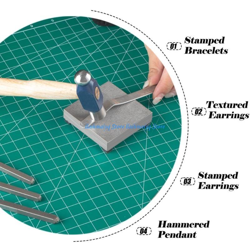 573B 金属スタンピングブロックアンビルゴム足ジュエリー作 - Jewelry Making Anvil のレビューと価格