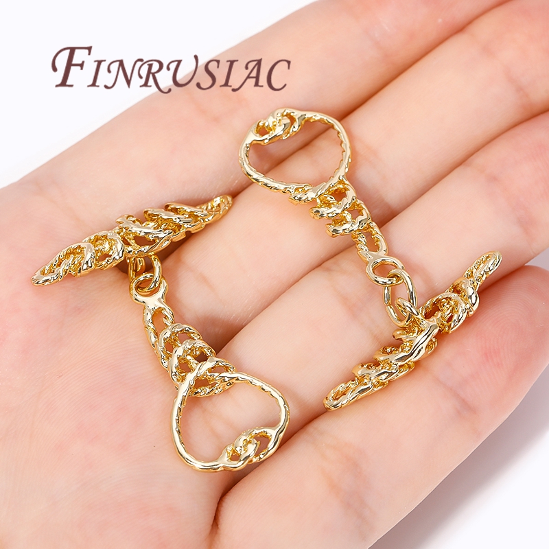 18K金メッキOTトグルクラスプ、ジュエリー、ブレスレットク - Toggle Clasp Gold のレビューと価格