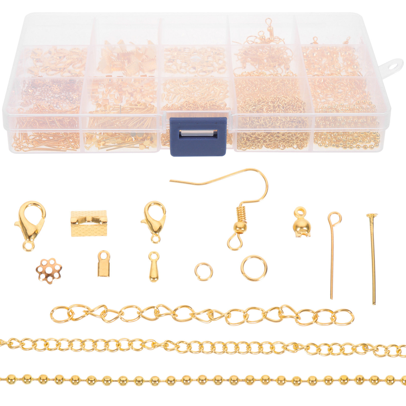 1箱ジュエリー製作キット、ジュエリー材料セット、ネックレス・ - Jewelry Making Set のレビューと価格