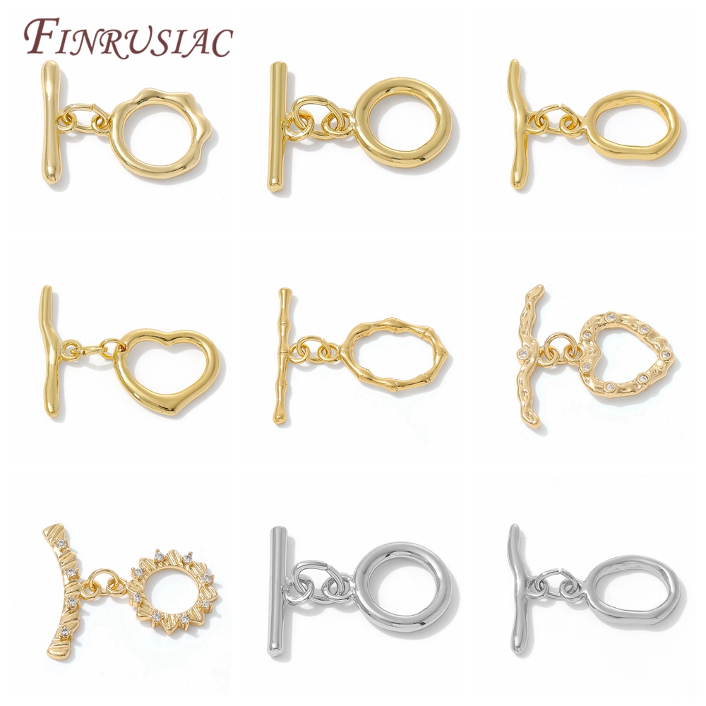 ジュエリー用18Kゴールドメッキトグルクラスプ、ブレスレット - Toggle Clasp Gold のレビューと価格