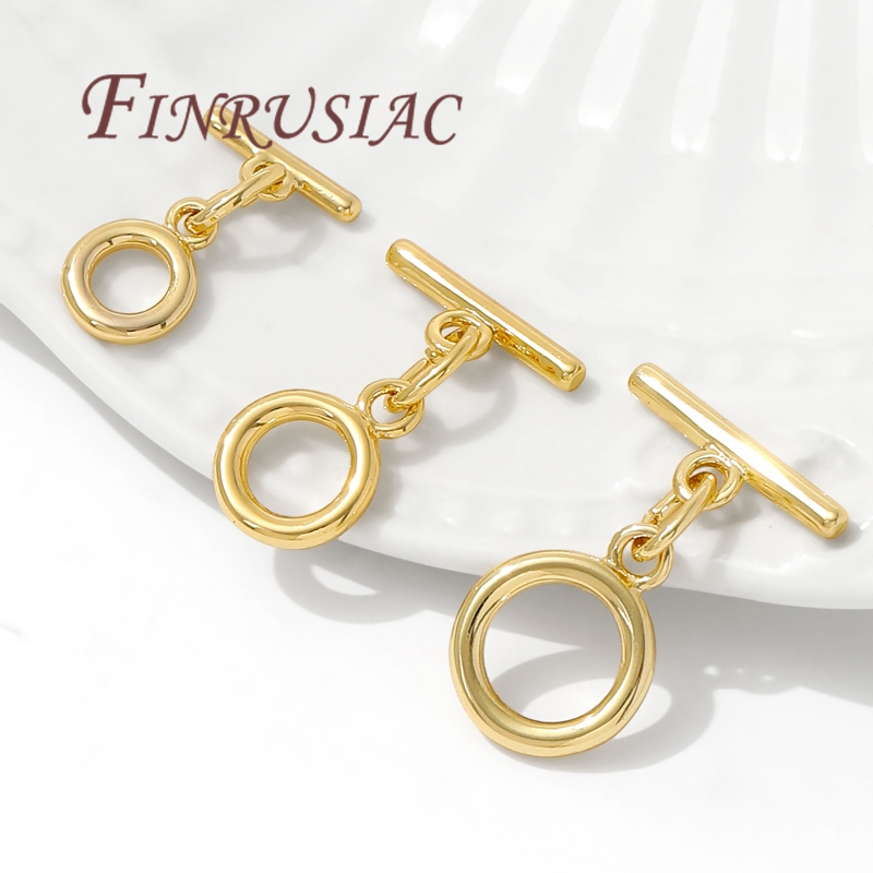 ジュエリー用18Kゴールドメッキトグルクラスプ、ブレスレット - Toggle Clasp Gold のレビューと価格