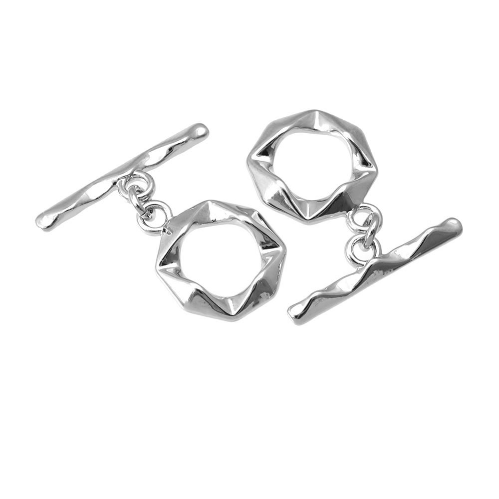 6セット 18Kゴールドカラー 真鍮製 丸型O型トグルクラス - Jewelry Making Set のレビューと価格