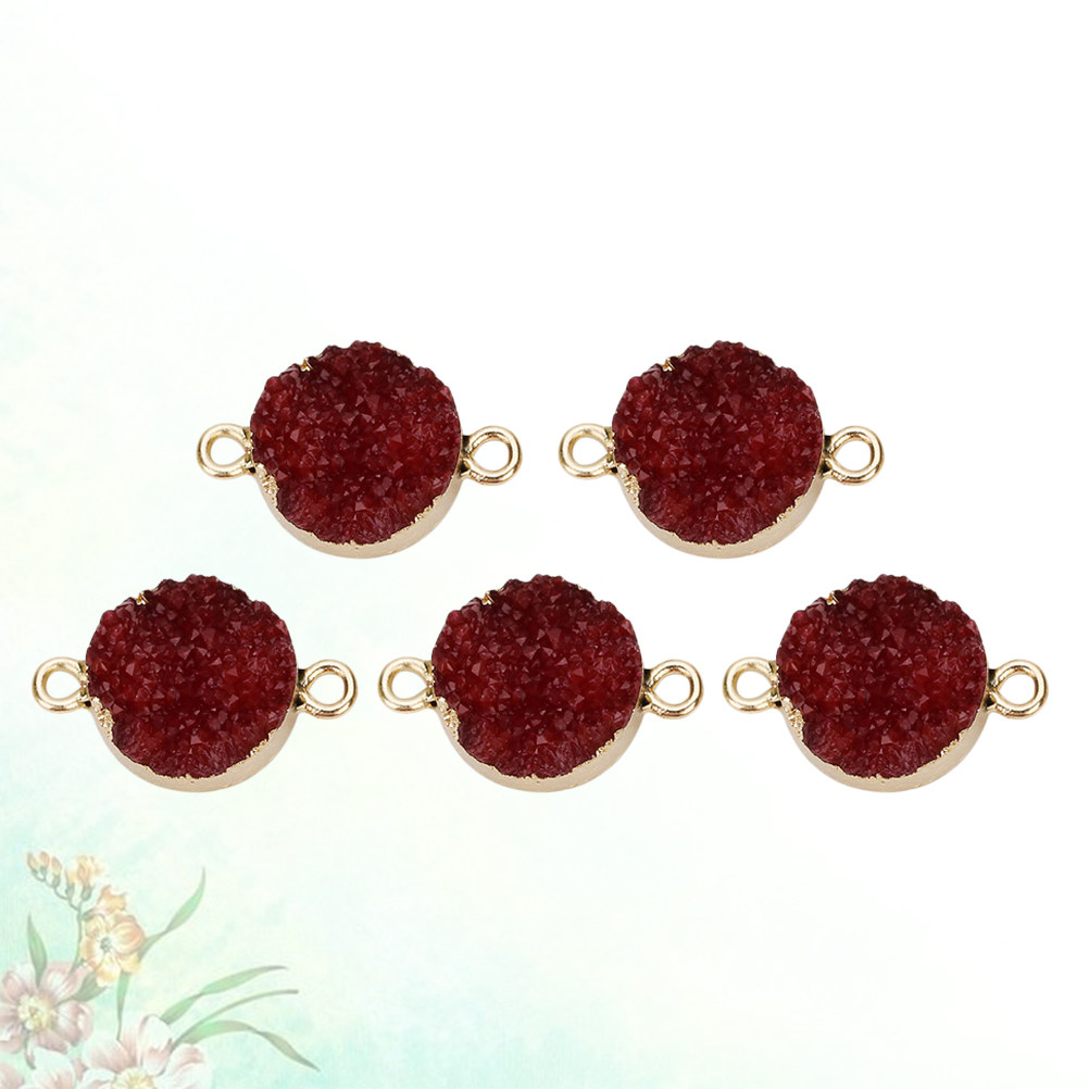 5個入りレジンペンダントチャームセット DIYジュエリー製作 - Jewelry Making Resin のレビューと価格