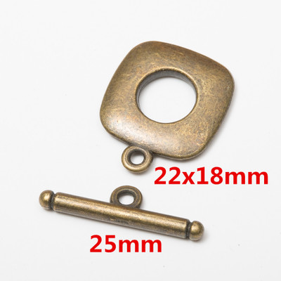 10 セット合金金属 OT トグルクラスプコネクタネックレス - Toggle Clasp Gold のレビューと価格
