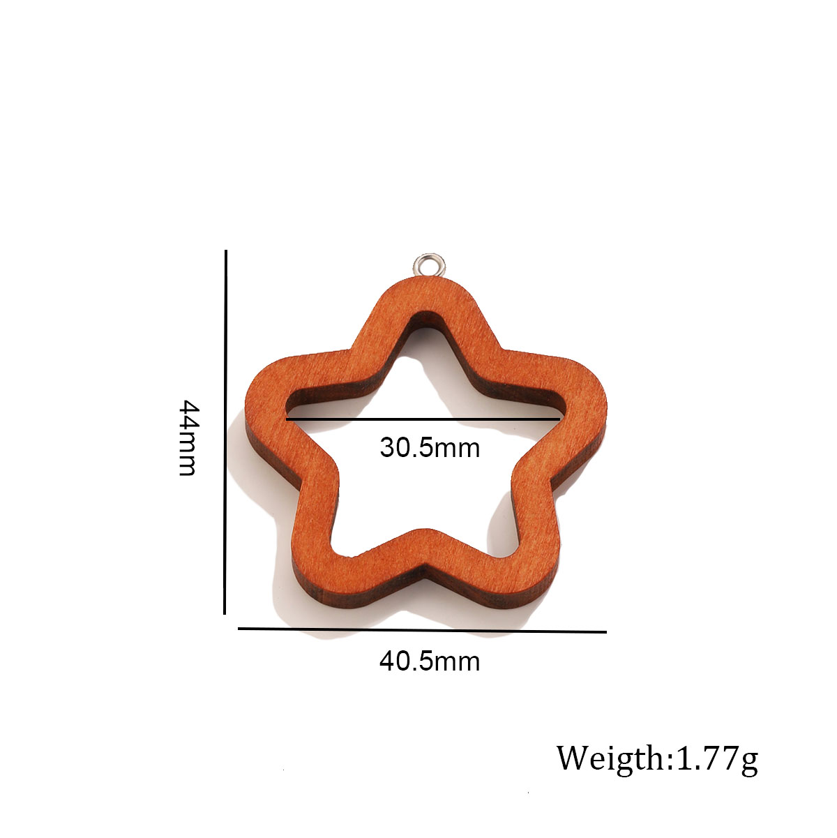 10 個の三角形長方形木製幾何学チャームイヤリングブレスレッ - Jewelry Making Resin のレビューと価格