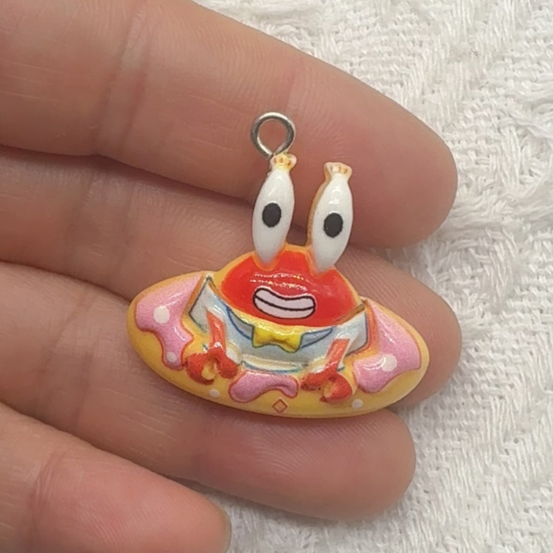10個入り漫画風樹脂ペンダント、DIYジュエリー製作イヤリン - Jewelry Making Resin のレビューと価格