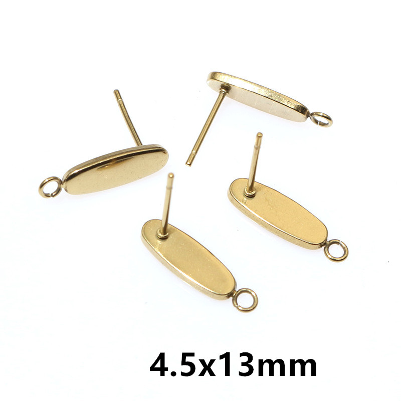 20個ステンレス鋼クラフトイヤリングスタッド幾何学的多角形イ - Jewelry Making Set のレビューと価格