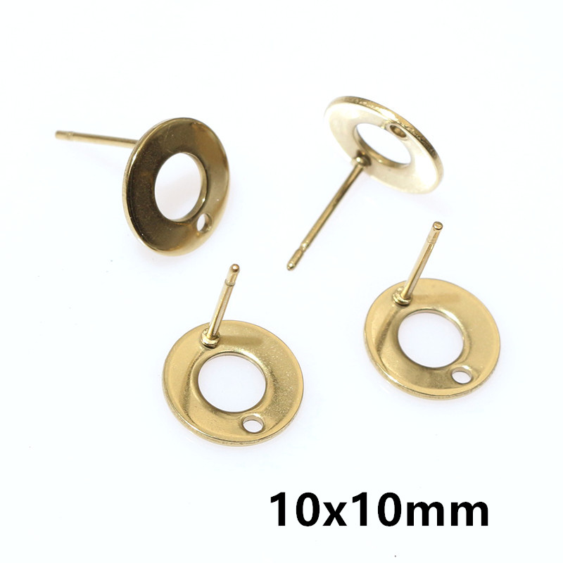 20個ステンレス鋼クラフトイヤリングスタッド幾何学的多角形イ - Jewelry Making Set のレビューと価格