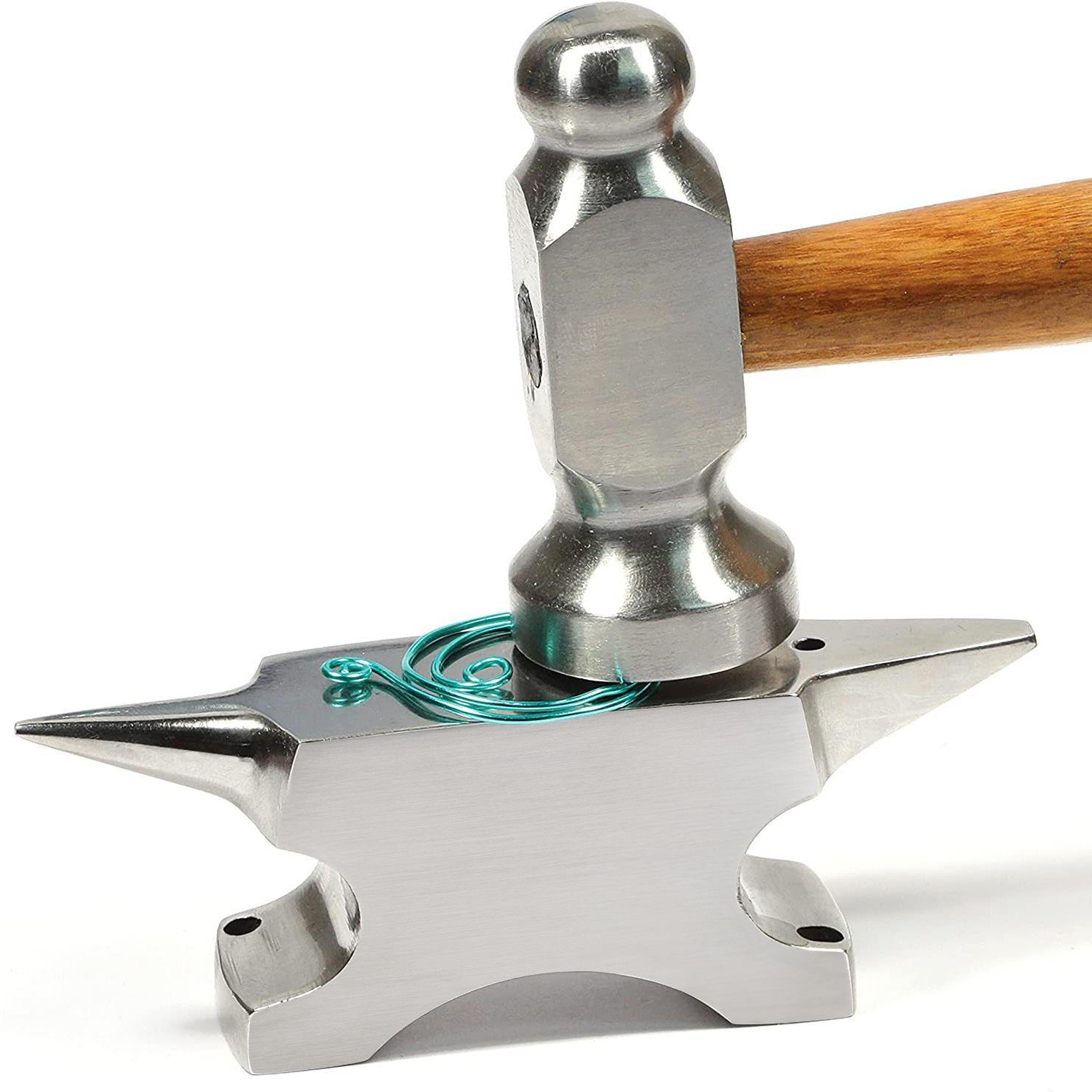 プロ仕様ステンレス鋼製ベンチアンビル（ホーンマンドレル付き） - Jewelry Making Anvil のレビューと価格