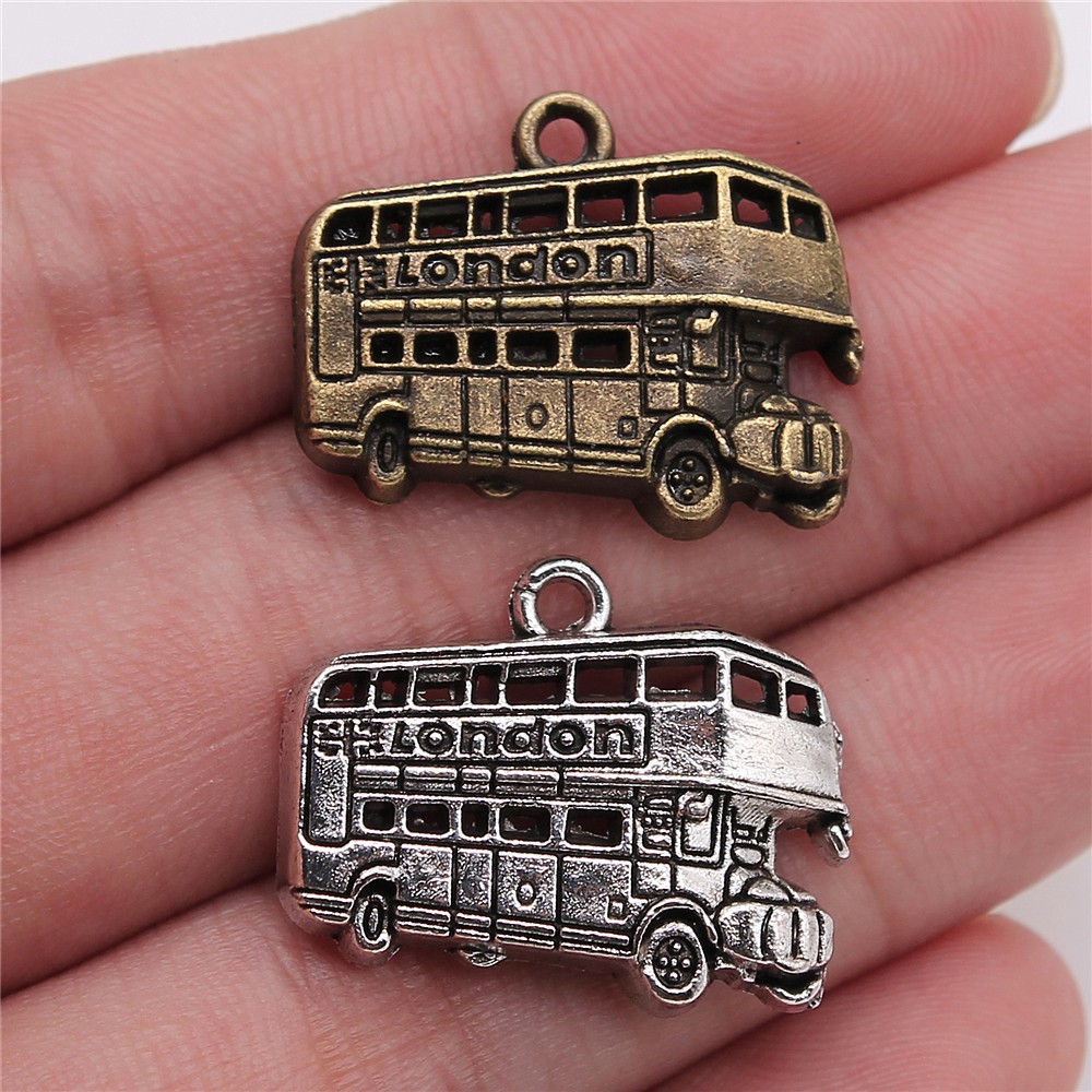 WYSIWYG 10 個 25x20mm 2 色アンティーク - Jewelry Making In London のレビューと価格