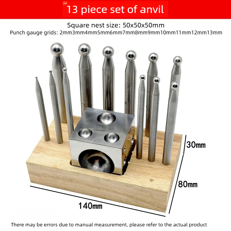 ジュエリードミングブロックツールセット、スチール製ドミングモ - Jewelry Making Anvil のレビューと価格
